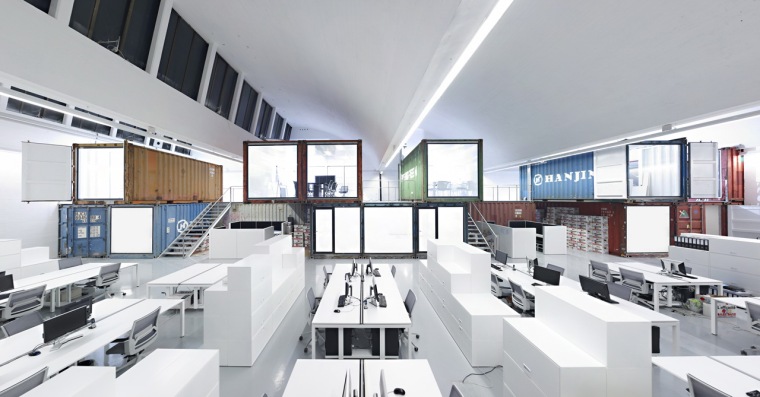 盤點(diǎn)備受企業(yè)青睞的個性集裝箱辦公室裝修案例